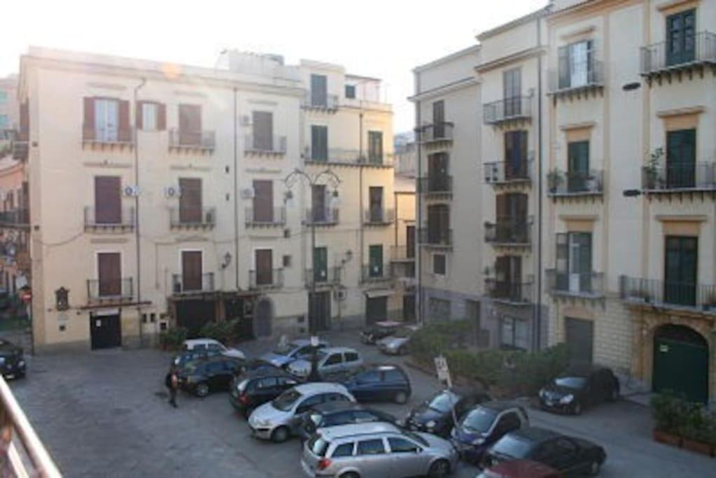 Apartamento A Terrace In The Heart Of Palermo Exterior foto